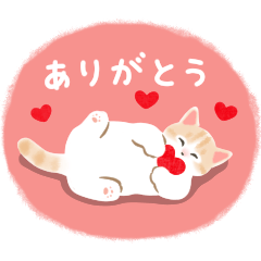 [LINEスタンプ] ナチュラルな毎日☆動く猫たちのスタンプ