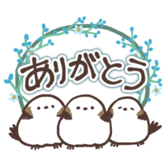 [LINEスタンプ] ふんわり日和✴︎シマエナガ✴︎