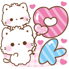 [LINEスタンプ] 気遣い思いやり言葉♡もこねこの日常