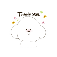 [LINEスタンプ] たぶんわんこです。