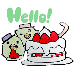 [LINEスタンプ] ちーみーのとんとん話より