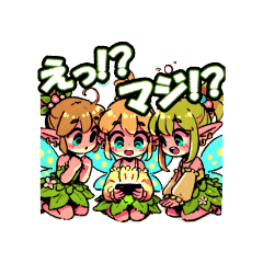 [LINEスタンプ] スマホ妖精