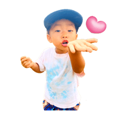 [LINEスタンプ] うぐささんちの子坊主達
