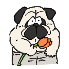 [LINEスタンプ] 春のゴリパグ