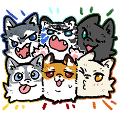 [LINEスタンプ] もふもふ猛虎会追加パック