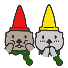 [LINEスタンプ] 組み合わせて使える！ ラッコのしおたん