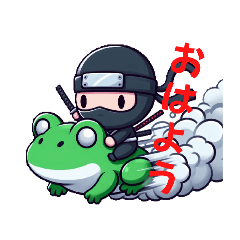 [LINEスタンプ] 忍びにんにんスタンプ