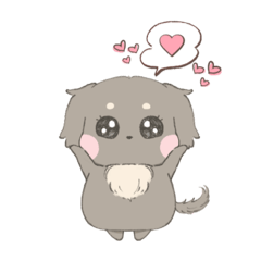[LINEスタンプ] きゅるきゅるダックス