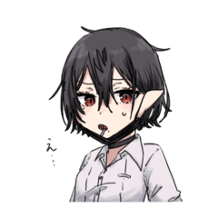 [LINEスタンプ] 女子高生吸血鬼のてきとーなスタンプ
