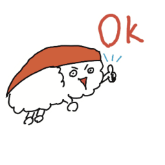 [LINEスタンプ] へいらっしゃい！マグロくんのあいさつ