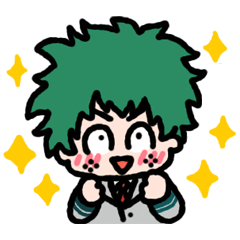 [LINEスタンプ] ヒロアカ スタンプ（A組多め）