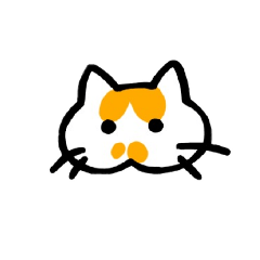 [LINEスタンプ] もちのような猫