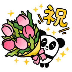 [LINEスタンプ] 春とぱむちゃん