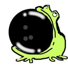 [LINEスタンプ] カエルのガマちゃん