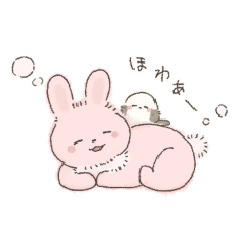 [LINEスタンプ] 春に使える可愛いシマエナガちゃん