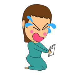 [LINEスタンプ] 動く津軽ママ