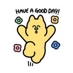 [LINEスタンプ] カラフル動物たちの日常スタンプ