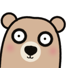 [LINEスタンプ] ぽんくまのまったりスタンプ
