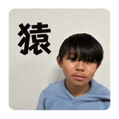 [LINEスタンプ] かんすけの猿すたんぷ