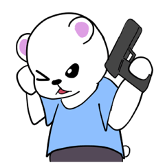 [LINEスタンプ] しろくまのアイスタイム