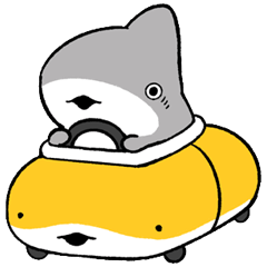[LINEスタンプ] おでかけ子ザメ4