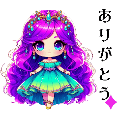 [LINEスタンプ] Sparkling Princess 3