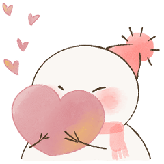 [LINEスタンプ] ゆきのゆきだるま リアクション
