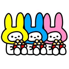 [LINEスタンプ] うさちぃず2