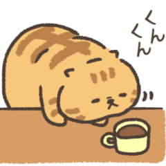 [LINEスタンプ] ☆とろけるネコの日常☆レッドタビー