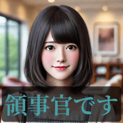 [LINEスタンプ] ESFJ領事官さんのスタンプ