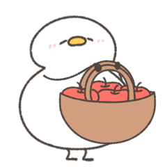 [LINEスタンプ] へんてこなアヒル 感謝の気持ち