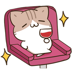 [LINEスタンプ] 動く！毎日五月病なねこたち 猫の日2