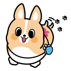 [LINEスタンプ] ちばコーギー2