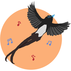 [LINEスタンプ] まるっとかわいい野鳥スタンプ