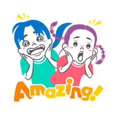 [LINEスタンプ] しーちゃん ＆ ふーちゃん2025