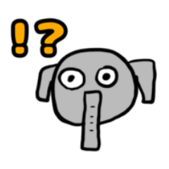 [LINEスタンプ] 動物のお絵描きスタンプ