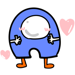 [LINEスタンプ] Aの仲間たち②
