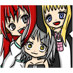 [LINEスタンプ] 獣人ちゃん。