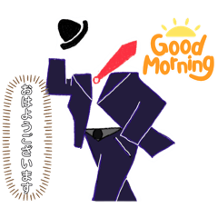 [LINEスタンプ] 紳士服で御挨拶