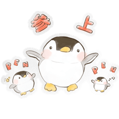 [LINEスタンプ] GO！ぺんぺん