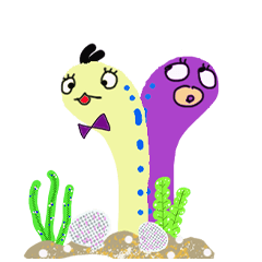 [LINEスタンプ] かわいくて面白いウナギ
