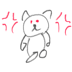 [LINEスタンプ] 幸せを招く猫．