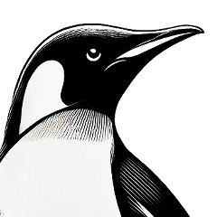 [LINEスタンプ] ペンギンChill1