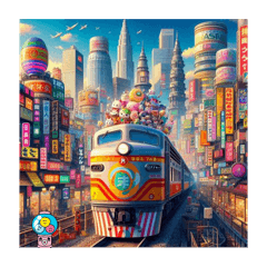 [LINEスタンプ] 緊急車両 『POWER  STATION』