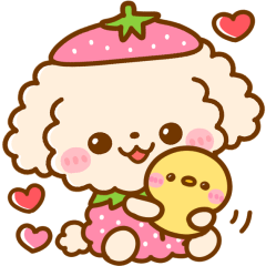 [LINEスタンプ] いちご♡といぷー