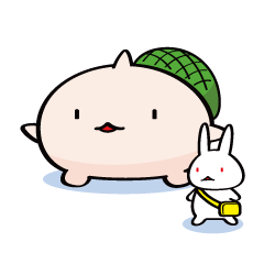 [LINEスタンプ] そっちが顔のカメ