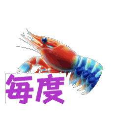 [LINEスタンプ] エビフライ君言葉