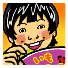 [LINEスタンプ] おかっぱ日誌