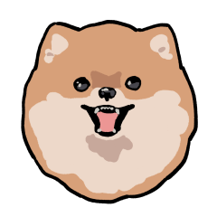 [LINEスタンプ] ポメの可愛い顔