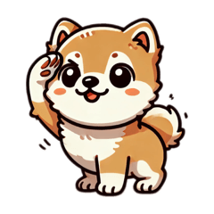 [LINEスタンプ] いぬスタンプ（しばけん）